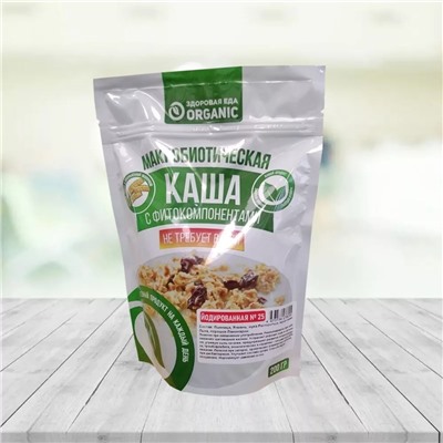 Макробиотическая каша ORGANIC Йодированная