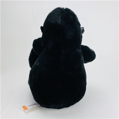 Мягкая игрушка Горилла обнимашка черная 30см