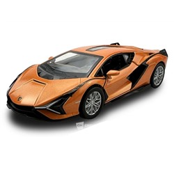 Kinsmart. Модель арт.КТ5431/2 "Lamborghini Sian FKP 37" 1:40 (оранжевая) инерц.