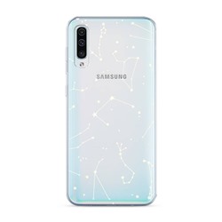 Силиконовый чехол Созвездия на Samsung Galaxy A50