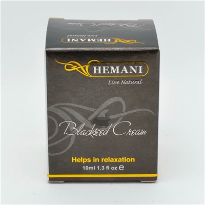 Мазь массажная с черным тмином | Hemani Black Seed Cream 10 гр