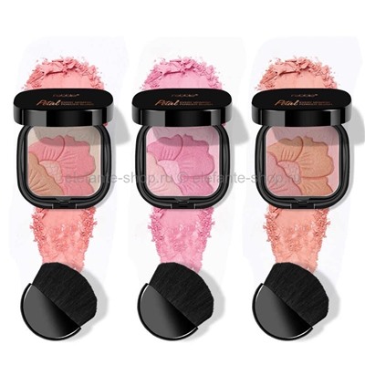 Набор из трёх хайлайтеров Petal Every Moment Powder Blush by Febble (106)