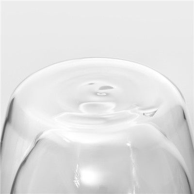 Кружка стеклянная с двойными стенками Magistro «Дуо», 500 мл, 14,5×9×15,5 см