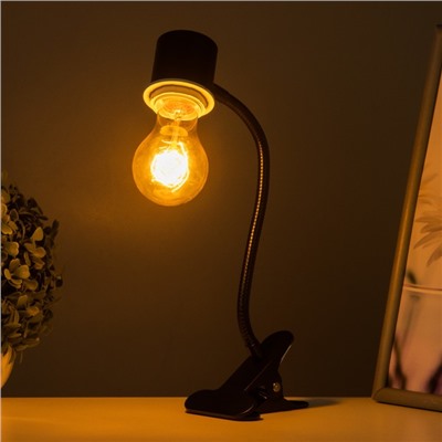 Настольная лампа "Арни" Е27 15Вт черный 22х10х35 см