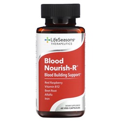 LifeSeasons Blood Nourish-R - Комплекс для поддержки формирования крови - 60 вегетарианских капсул - LifeSeasons