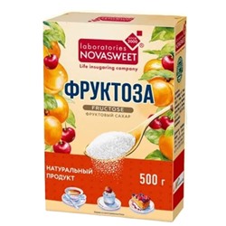 Фруктоза Novasweet 500 г в коробке порошок