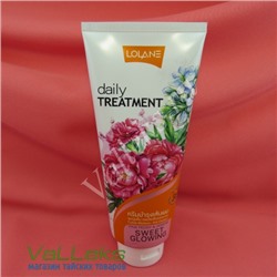 Цветочная маска для волос «Розовый пион и жасмин» Lolane Daily Treatment Sweet Glowing, 300 мл