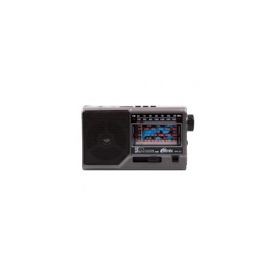 Радиоприемник RITMIX RPR-151 Grey, FM/AM/SW1-6, MP3