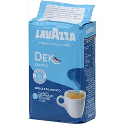 LAVAZZA. Decaffeinato (молотый) 250 гр. мягкая упаковка