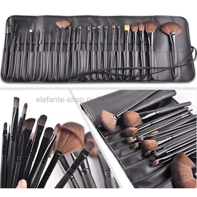 Набор кистей для макияжа MC Brush Set в чехле, 24 шт