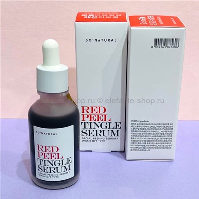 Кислотная сыворотка SO NATURAL Red Peel Tingle Serum, 35 мл (51)