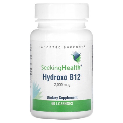 Seeking Health Hydroxo B12 - 2000 мкг - 60 леденцов - Seeking Health