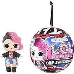 L.O.L. Surprise! LOL Surprise BFF Sweethearts Rocker Doll with 7 Surprises, Surprise Doll, Accessories
