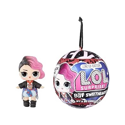 L.O.L. Surprise! LOL Surprise BFF Sweethearts Rocker Doll with 7 Surprises, Surprise Doll, Accessories
