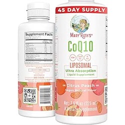 MaryRuth's Liquid Vitamin | Coenzyme Q10 Heart Health for Mitochondrial Support and Immune System | Vegan Non-GMO | 7.6 Fl Oz | 45 Servings