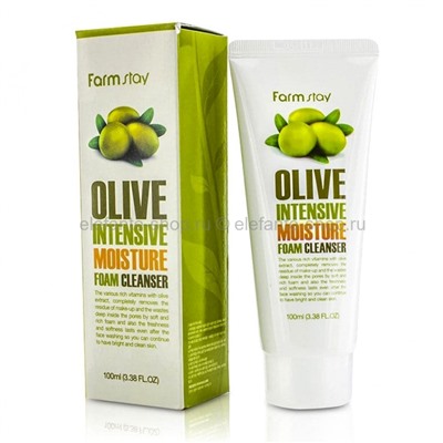 Пенка для умывания FarmStay OLIVE Intensive Moisture Foam, 100 мл (51)