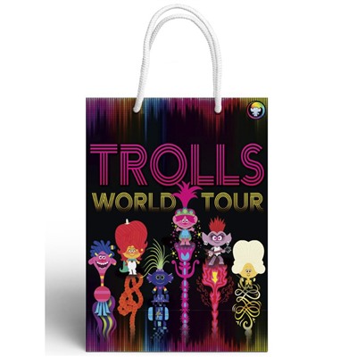 ND Play. Trolls Пакет подарочный большой-4, 220*310*100 мм арт.287174