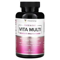 Vitauthority Vita Multi, Мультивитамины для женщин, 90 вегетарианских капсул