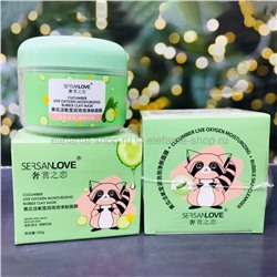 Пузырьковая маска SL Cucumber Live Oxygen Moisturizing Bubble Clay Mask 100 гр (125)