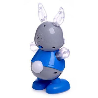 Игрушка «Кролик», работает от батареек, танцует, световые и звуковые эффекты
