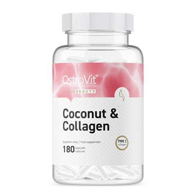 OstroVit Marine Collagen+MCT Oil from coconut 180caps- КОЛЛАГЕН+МАСЛО МСТ