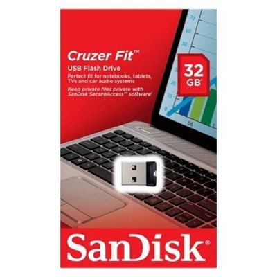 32Gb Sandisk Cruzer Fit USB 2.0 (SDCZ33-032G-G35)