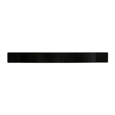 Ручка-скоба С-33, пластик128 мм, цвет черный глянцевый
