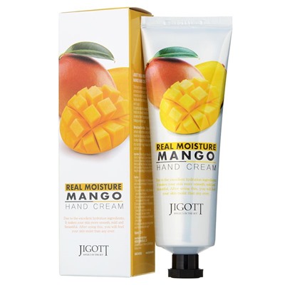 Jigott Real Moisture Mango Hand Cream Крем для рук