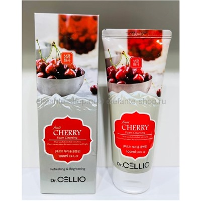 Пенка для умывания Dr. CELLIO Fruit Cherry Foam Cleansing 100ml (125)