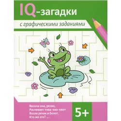 IQ-загадки с графическими заданиями. От 5 лет. Ильина Г.Ю., Погосова К.В.