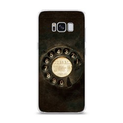 Силиконовый чехол Старинный телефон на Samsung Galaxy S8