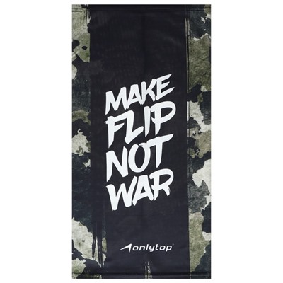 Шарф-труба спортивный ONLYTOP MAKE FLIP NOT WAR