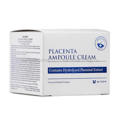 Антивозрастной плацентарный крем для лица MIZON Placenta Ampoule Cream 50ml (51)