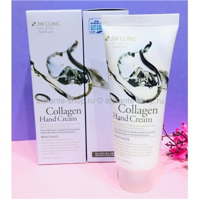 Крем для рук 3W Clinic Collagen Hand Cream, 100 мл (78)
