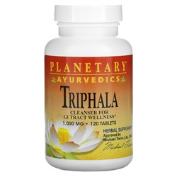 Planetary Herbals Triphala - 1000 мг - 120 таблеток - Planetary Herbals