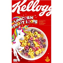 Сухой завтрак Kelloggs Froot Loops Unicorn Edition 375 гр