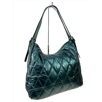 Женская сумка из водоотталкивающей ткани, цвет зеленый