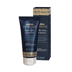 AM/USG Slide-гель для волос ультра сильная фиксация ALPHA MARINE, 100 мл