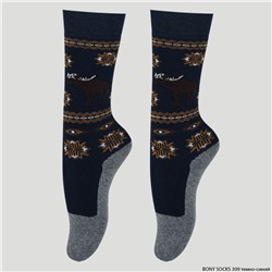 Гольфы детские махровые Bony Socks (309) темно-синий