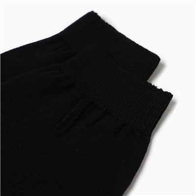 Носки женские, цвет черный, размер 25