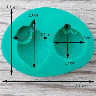 Силиконовый молд Цитрусы