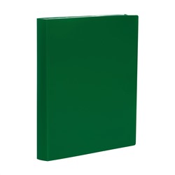 Папка со 100 вкладышами СТАММ А4, 30мм, 600мкм, пластик, зеленая ММ-32214