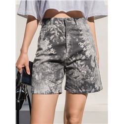 DAZY Denim Shorts mit Wäsche