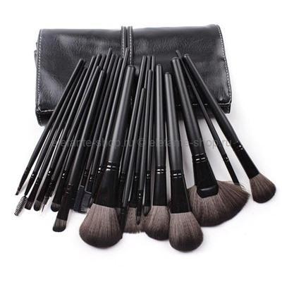 Набор кистей для макияжа MC Brush Set в чехле, 24 шт