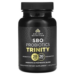 Ancient Nutrition SBO Пробиотики Trinity, 60 капсул