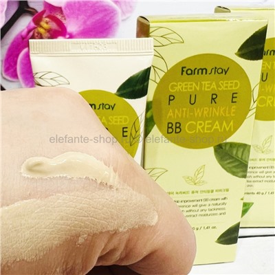 ББ-крем с семенами зеленого чая FarmStay Green Tea Seed Pure Anti-Wrinkle BB Cream 40g (78)