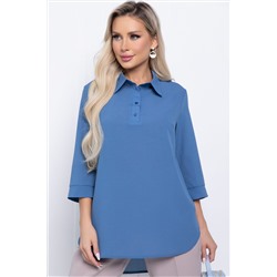Блуза "Ирэн" Б7222 (голубая)