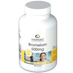 WARNKE (ВЭЙРНК) Bromelain 500 mg 250 шт