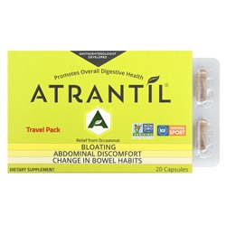 Atrantil Bloating & Abdominal Discomfort, Travel Pack, 20 Capsules