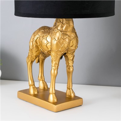 Настольная лампа "Жираф" E27 40Вт золото 20х23х42 см RISALUX